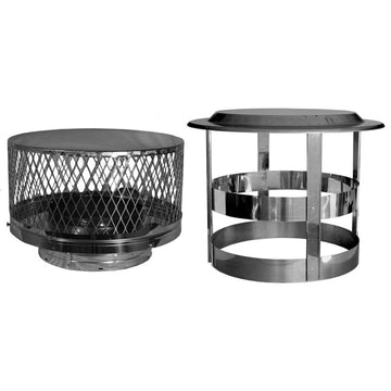 DuraVent 12'' DuraTech Chimney Cap - 12DT-VC1