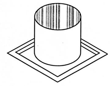 DuraVent 3'' FasNSeal Standard Tee - FST3 // FST3
