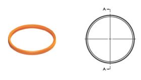 DuraVent 4" PelletVent Pro Replacement Gasket - One Gasket - 4PVP-GA1