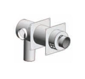 DuraVent 4'' Air In-take Left Hand Wall Mount Concentric Kit - FSEDVWMT04LH // FSEDVWMT04U
