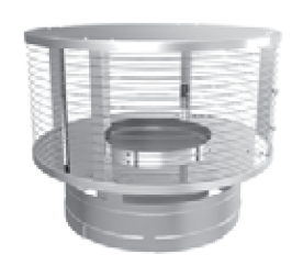 DuraVent 8" DuraChimney II Chimney Cap - 8DCA-VC