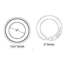 DuraVent 5" PolyPro Double Wall Storm Collar - 5PPS-SCDW