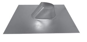 DuraVent 12" Round B-Vent 0/12-6/12 Adjustable Flashing - 12BVF