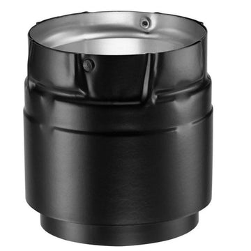 DuraVent PelletVent Pro Appliance Adapter - Black - 3PVP-ADB // 3PVP-ADB