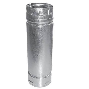 DuraVent PelletVent Pro Straight Length Pipe 3x24 - Galvalume - 3PVP-24 // 3PVP-24