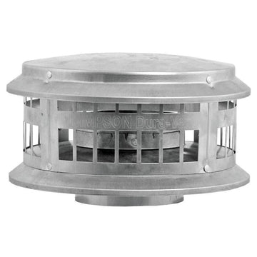 DuraVent 5" Oval B-Vent Tee Cap - 5BVOTC