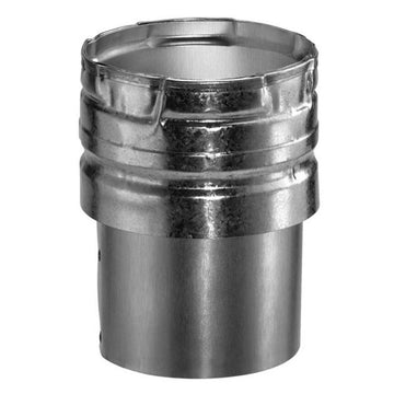 DuraVent 6" Round B-Vent Draft Hood Connector - 6BVC