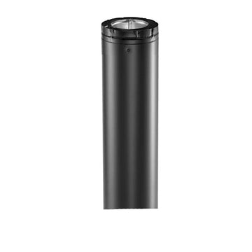 DuraVent DirectVent Pro 4x6 Pipe Length 24'' - Black - 46DVA-24B // 46DVA-24B