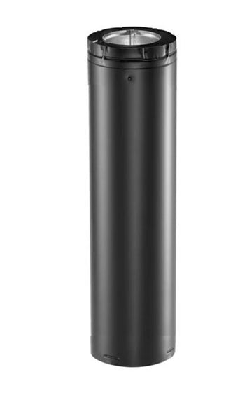DuraVent DirectVent Pro 5x8 Pipe Length 48'' - Black - 58DVA-48B // 58DVA-48B