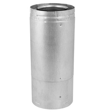 DuraVent 5x8" DirectVent Pro 17"-24" Adjustable Pipe Length (Galvanized) - 58DVA-24TA