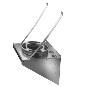 DuraVent 6'' DuraPlus Tee Support Bracket - Stainless Steel - 9072SS // 6DP-TSBSS