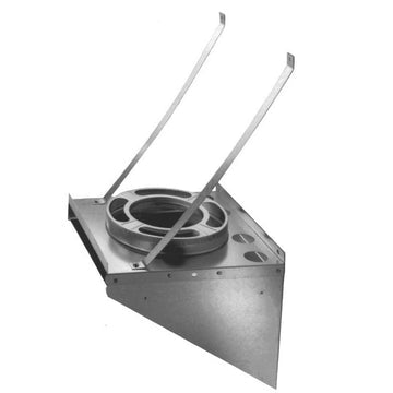 DuraVent 6'' DuraPlus Tee Support Bracket - Galvalume - 9072 // 6DP-TSB
