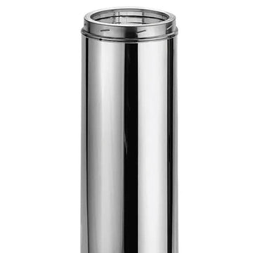 DuraVent 6'' x 18'' DuraTech Chimney Pipe - Stainless Steel - 9404 // 6DT-18SS