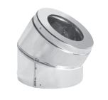INSULATED ELBOW 30 DEGREE Stainless Steel Outer
