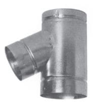 DuraVent 6"x4"x3" Round B-Vent Wye 4" Branch 3" Base - 6BVY43