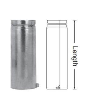 DuraVent 6" Round B-Vent 18" Adjustable Length Pipe - 6BV18A