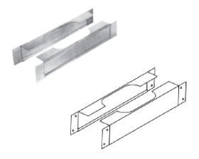 DuraVent 4" Oval B-Vent Firestop Spacer 2x6 - 4BVOFS2X6