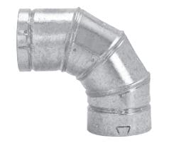 DuraVent 7" Round B-Vent 90 Degree Adjustable Elbow - 7BVL90