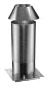 DuraVent 5" or 6" Round B-Vent Adjustable Attic Insulation Shield - 5BVIS