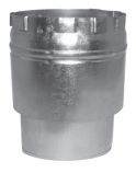 DuraVent 12" Round B-Vent Draft Hood Connector - 12BVC