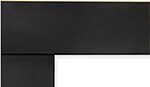 Decorative Surround, Black Matte