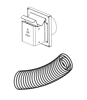 Flex Compact Term w 18" compressed vent
