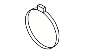 Gear Clamp - 4.5" flex (6 pieces)