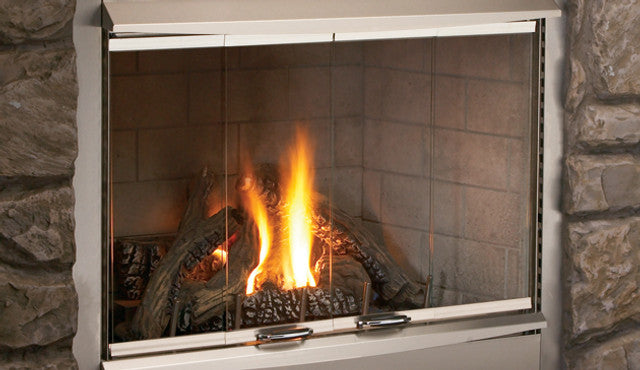 42" Grey Herringbone Refractory Panels, Elec