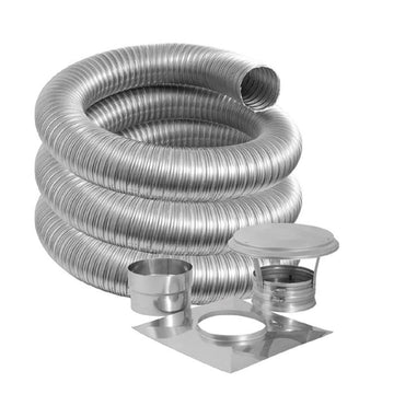 DuraVent 7" DuraFlex 304 Basic Kit - 7DF304-25K