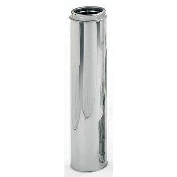 DuraVent 6'' x 60'' DuraTech Chimney Pipe - Stainless Steel - 9409CF // 6DT-60SSCF
