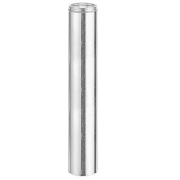 DuraVent 6'' x 60'' DuraTech Chimney Pipe - Galvalume - 9409GACF // 6DT-60CF