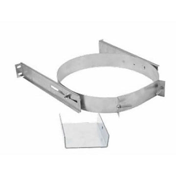 DuraVent 6'' and 8" DuraTech Adjustable Wall Support - Galvalume - 6DT-AWS