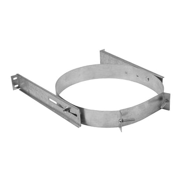 DuraVent 5'' and 7" DuraTech Adjustable Wall Support - Stainless Steel - 5DT-AWS-SS