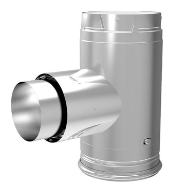 DuraVent 3" PelletVent Pro 3" Diameter Adapter Tee Ravelli - 3PVP-TADR