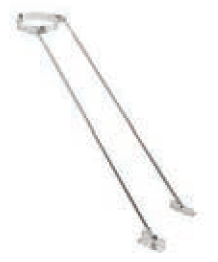DuraVent 10'' DuraTech Extended Roof Bracket - 99165 // 10DT-XRB