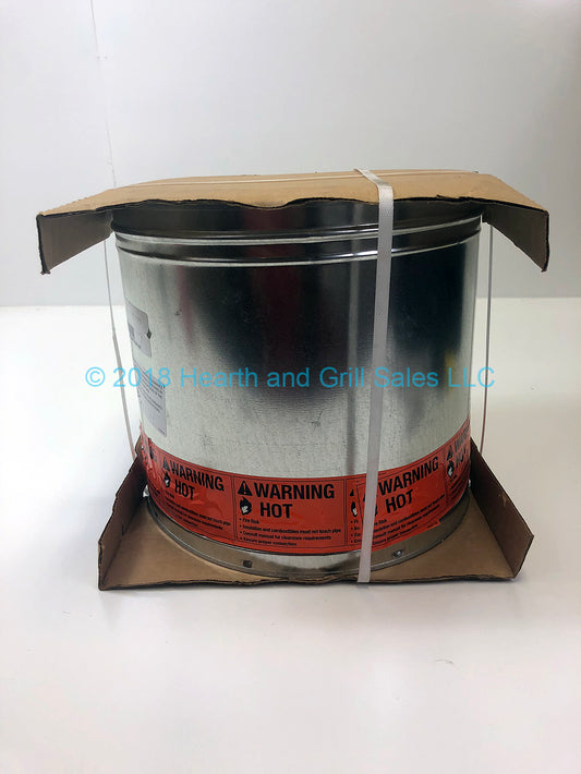 18" Section Hi-Temp Double Wall Pipe Snap Lock