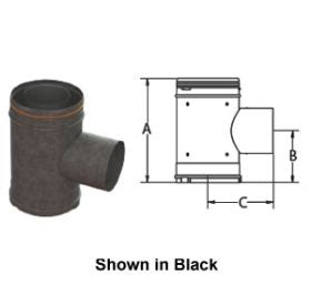 DuraVent 3x5 CVS Air Intake Manifold Black - 35CVS-TIB