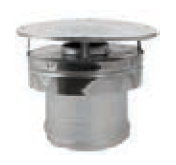 DuraVent 3x5 CVS Vertical Termination - 35CVS-VC
