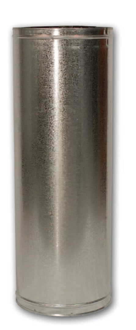 36" Section Hi-Temp Double Wall Pipe Snap Lock