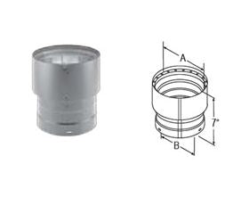 DuraVent 6'' - 7'' DVL Increaser - 8767 // 6DVL-X7