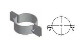 DuraVent 6'' FasNSeal Support Clamp - FSCL6 // FSCL6