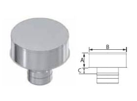 DuraVent 4'' FasNSeal Severe Weather Rain Cap - FSSWRC04 // FSSWRC04
