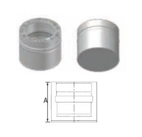 DuraVent 16'' FasNSeal W2 Double Wall Tee Cap- W2-TC16 // W2-TC16