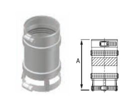 DuraVent 4'' FasNSeal Laars Endurance Series Appliance Adapter - FSA-B4 // FSA-B4