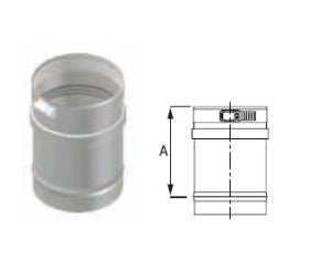 DuraVent 4'' FasNSeal Fulton Boiler Appliance Adapter - FSA-F4 // FSA-F4