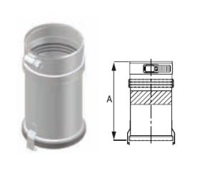 DuraVent 3'' FasNSeal Dunkirk XEB Series & Pennco FSB Series Appliance Adapter - FSAMETEK3 // FSAMETEK3