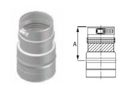 DuraVent 4'' FasNSeal Weil McLain Ultra Series Appliance Adapter - FSA-ULT4 // FSA-ULT4