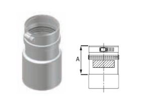 DuraVent 4'' FasNSeal Viessmann Vitoden Series Appliance Adapter - FSA-V4 // FSA-V4