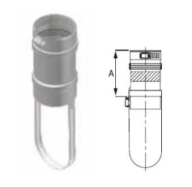DuraVent 3'' FasNSeal Weil McLain GV Model Appliance Adapter - FSA-WEIL-GV3 // FSA-WEIL-GV3