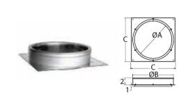 DuraVent 10'' DuraTech Anchor Plate - 99141 // 10DT-AP